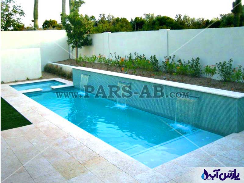 استخر خانگی برای ویلا