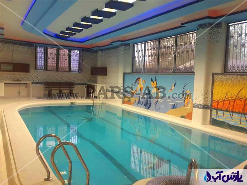 استخر خانگی برای ویلا