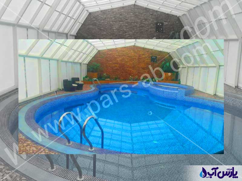 استخر خانگی برای ویلا