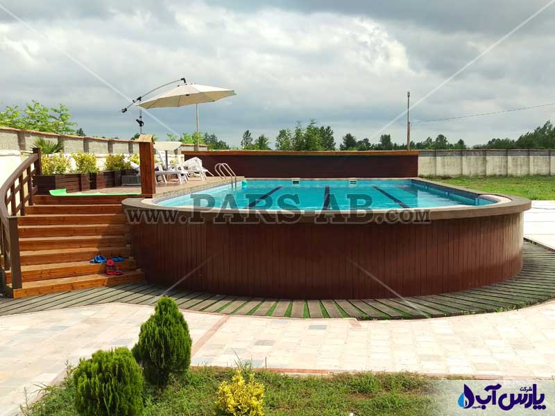 پروژه استخر خانگی برای آپارتمان