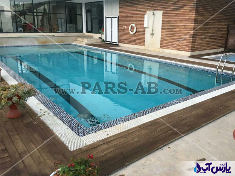 پروژه استخر خانگی