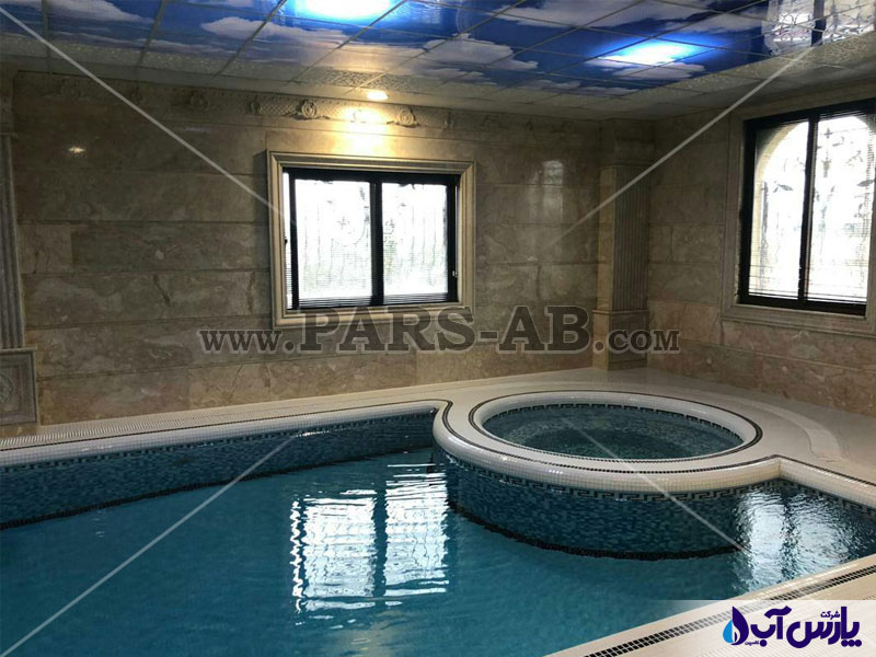 استخر خانگی برای ویلا
