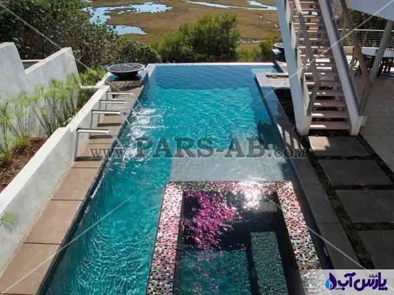 استخر خانگی برای ویلا