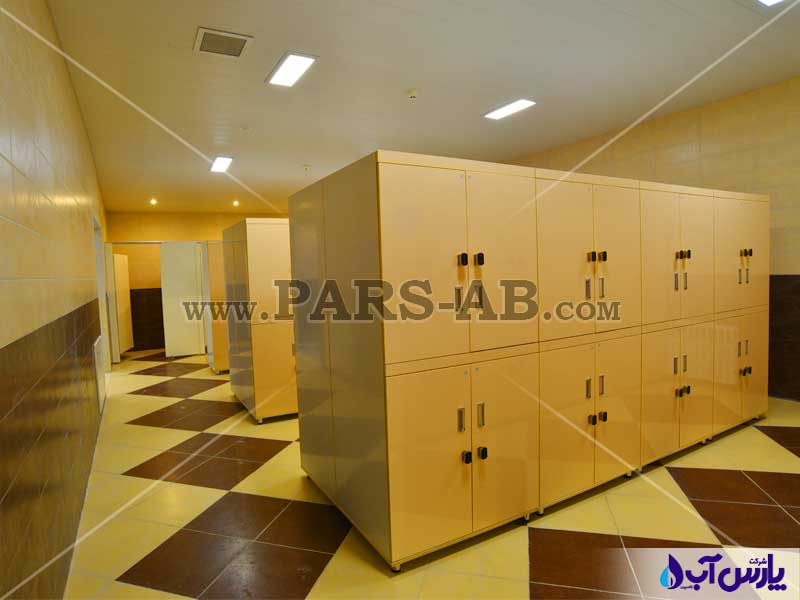 تصویر گالری طراحی و اجرای استخر عمومی مجموعه رفاهی زیباکنار