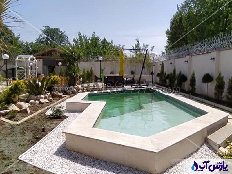 ساخت استخر ویلایی در خمام
