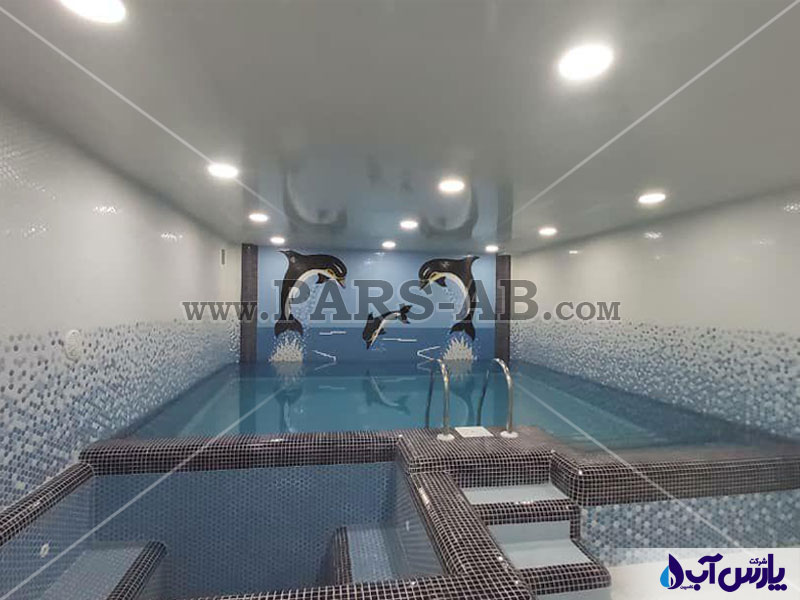 ساخت استخر سرپوشیده در لاهیجان | استخر در پارکینگ