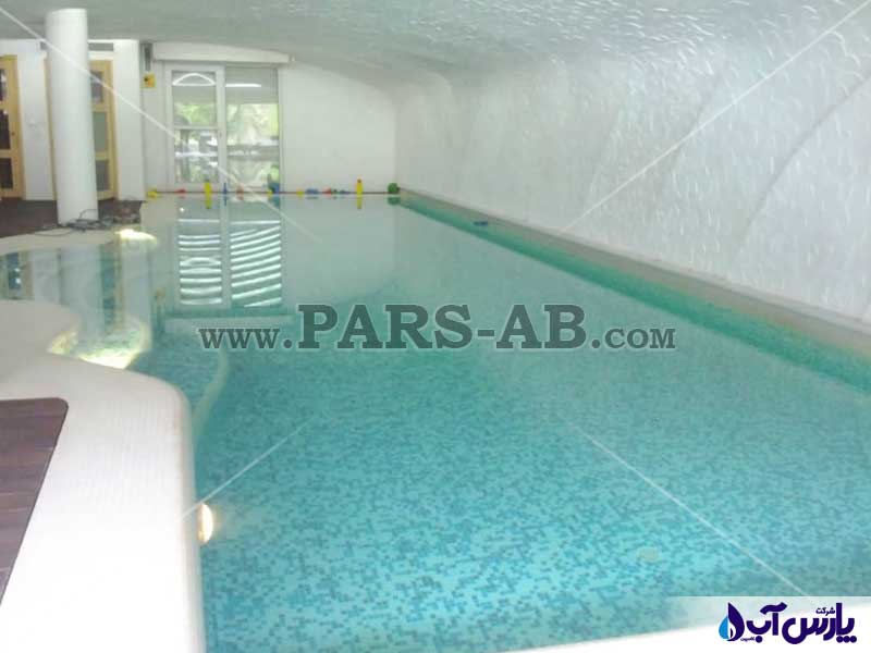 تصویر گالری ساخت استخر سرپوشیده اختصاصی در رشت