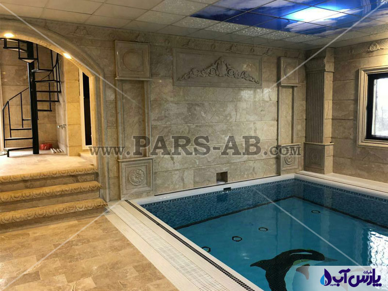 تصویر گالری ساخت استخر سرپوشیده در آستارا
