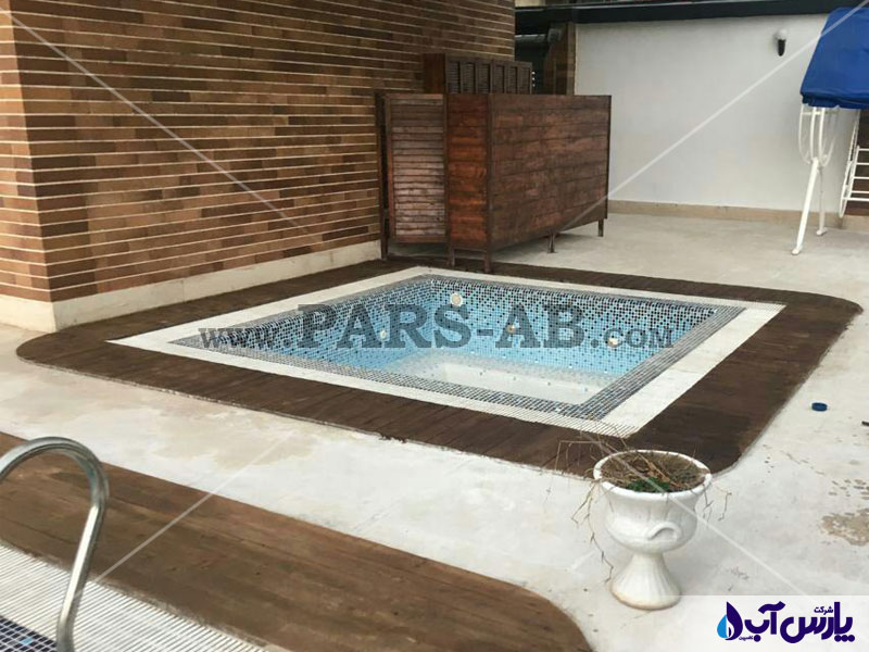 طراحی و اجرای استخر و جکوزی ویلایی در کیاشهر