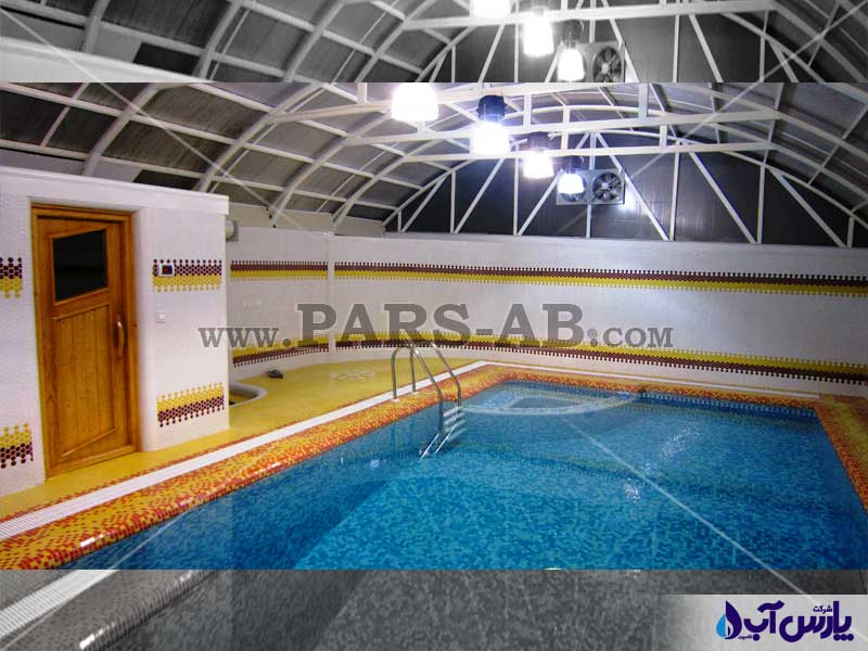 تصویر گالری ساخت استخر سرپوشیده در منظریه رشت