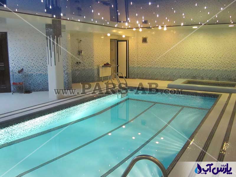 ساخت استخر سرپوشیده لوکس در گلسار رشت