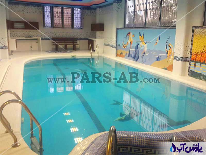 تصویر گالری ساخت استخر سرپوشیده در چمخاله