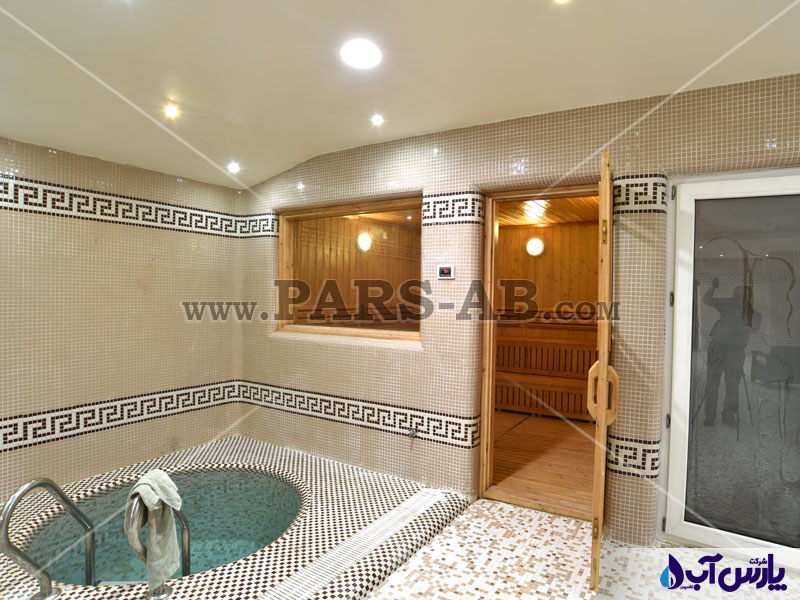 پروژه طراحی و اجرای جکوزی در زیباکنار