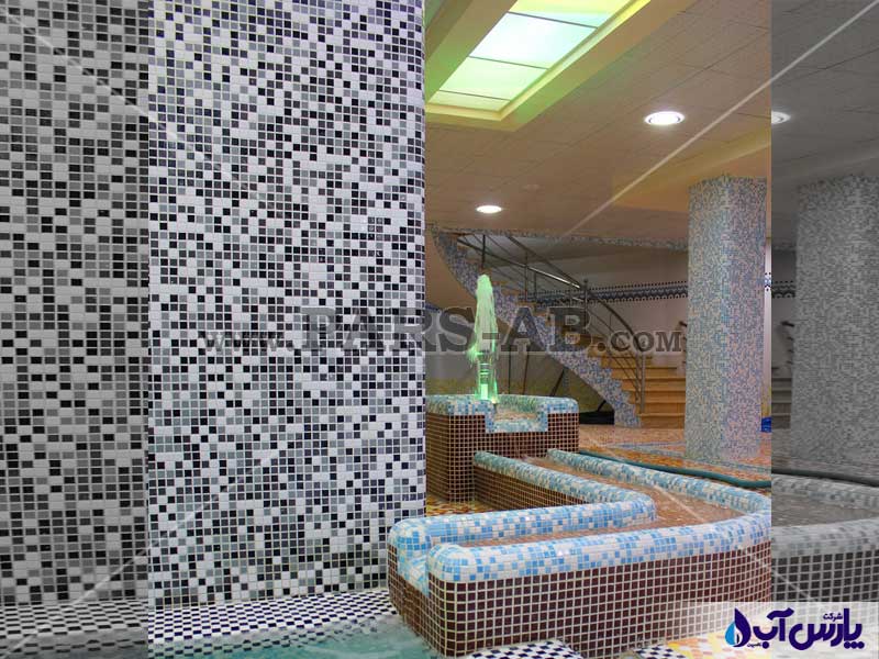 تصویر گالری پروژه طراحی و اجرای استخر اریکه رشت