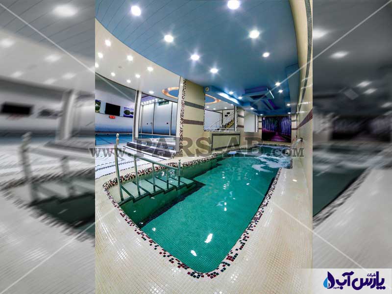 پروژه طراحی و اجرای استخر هتل ابریشمی لاهیجان