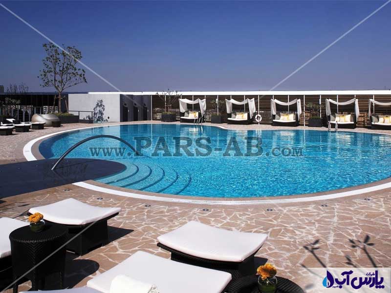 پروژه طراحی و اجرای استخر خانگی در رشت