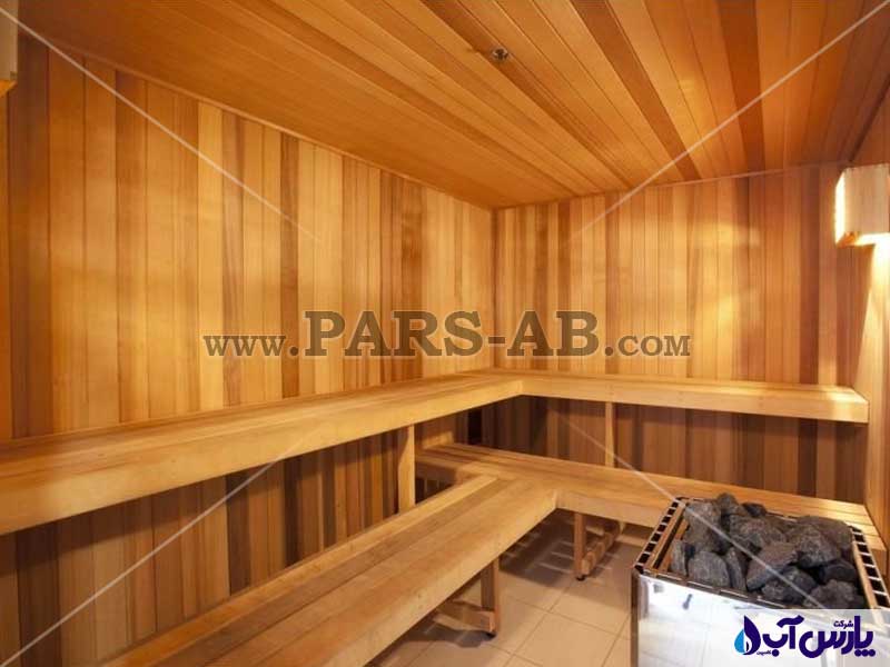 طراحی و اجرای سونا استخر خصوصی در رشت